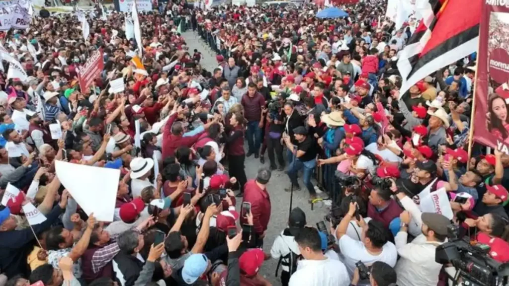 Este 2024 vamos a seguir haciendo historia juntos, gobierno y pueblo: Claudia Sheinbaum, desde Mineral de la Reforma, Hidalgo
