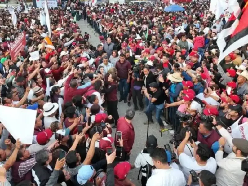 Este 2024 vamos a seguir haciendo historia juntos, gobierno y pueblo: Claudia Sheinbaum, desde Mineral de la Reforma, Hidalgo