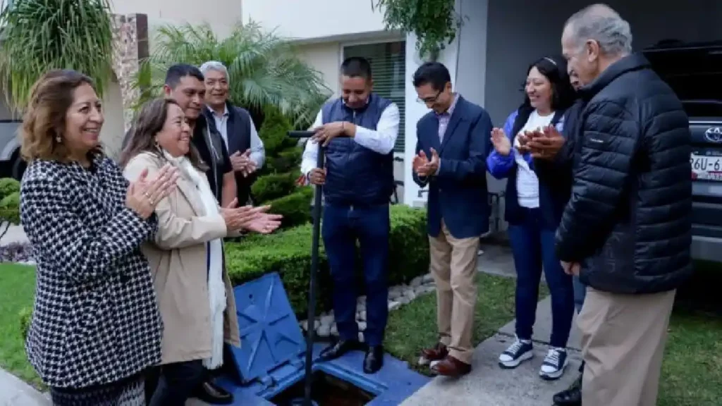 Ayuntamiento de San Andrés Cholula dota de agua potable a 4 mil sanandreseñas y sanandreseños