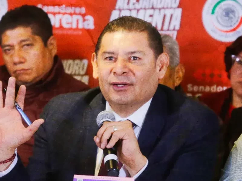 Alejandro Armenta retoma su critica a ministros de la SCJN por altos salarios