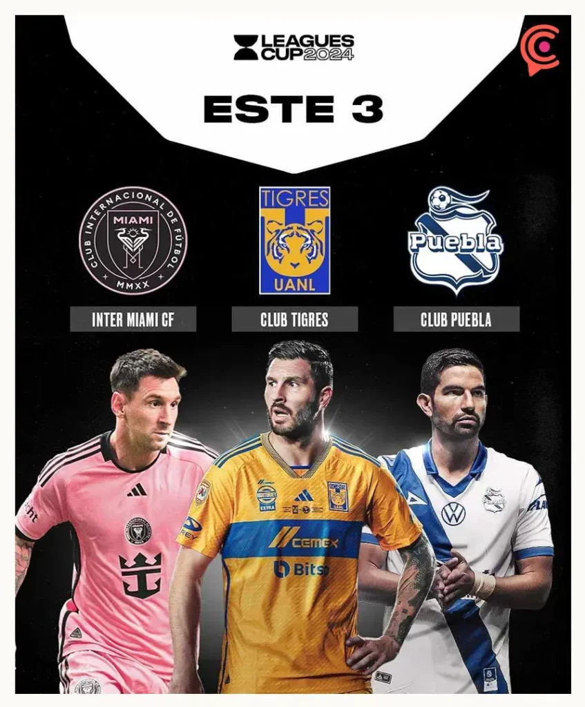 Club Puebla enfrentará al Inter de Miami de Messi en la Leagues CUP