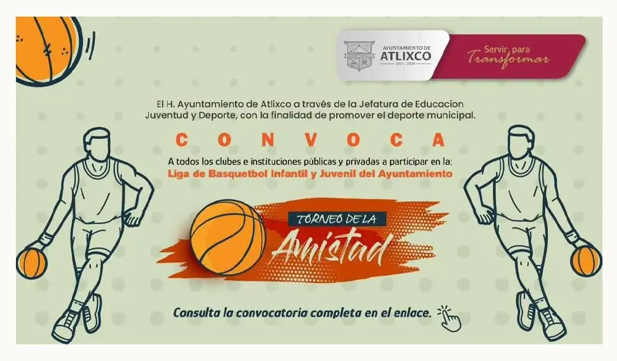 Participa en las Ligas Deportivas de Atlixco; aquí la convocatoria