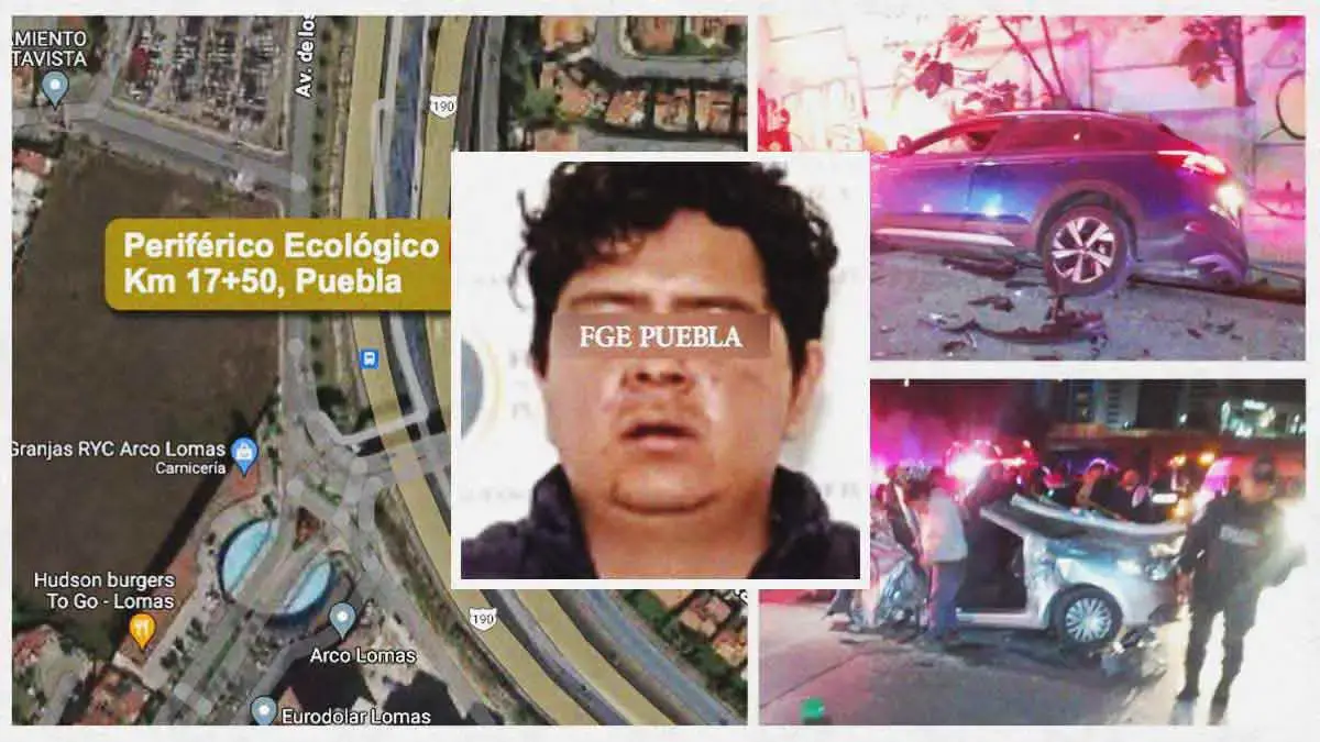 Borracho que chocó a conductor de DiDi se queda en prisión; acumuló 19 fotomultas