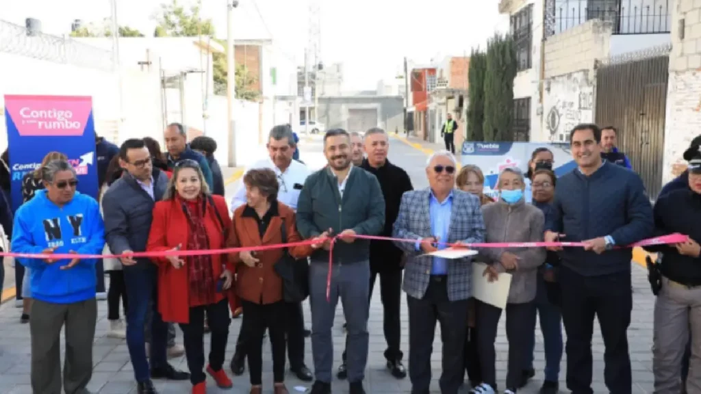 Gobierno Municipal inauguró cuatro calles rehabilitadas mediante 'Construyendo Contigo'
