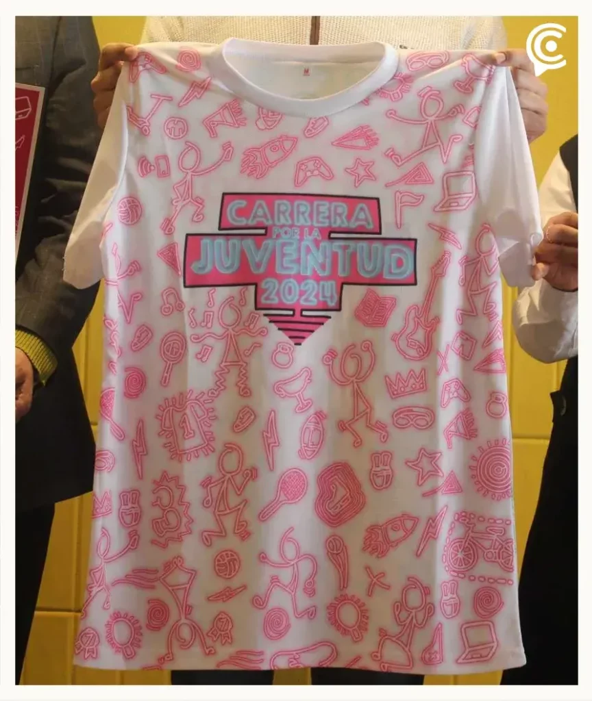 Instituto Municipal del Deporte presentó la Playera Conmemorativa de la Carrera por la Juventud 2024 