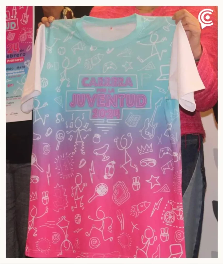 Instituto Municipal del Deporte presentó la Playera Conmemorativa de la Carrera por la Juventud 2024 