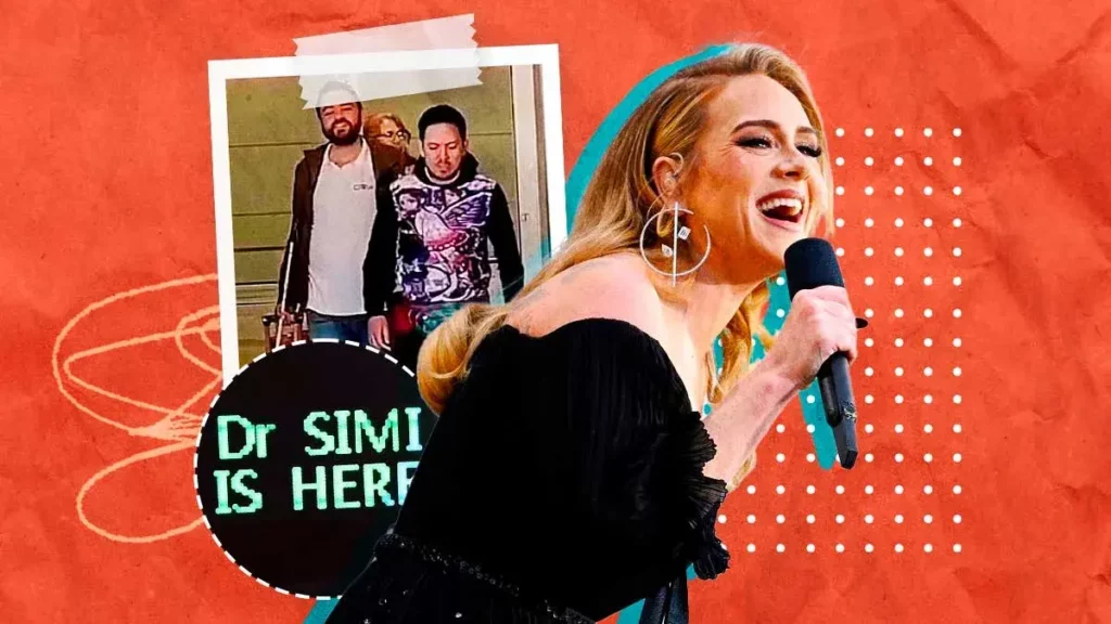 Empleados del CINIA viajaron a las Vegas para entregar un Simi gigante a Adele