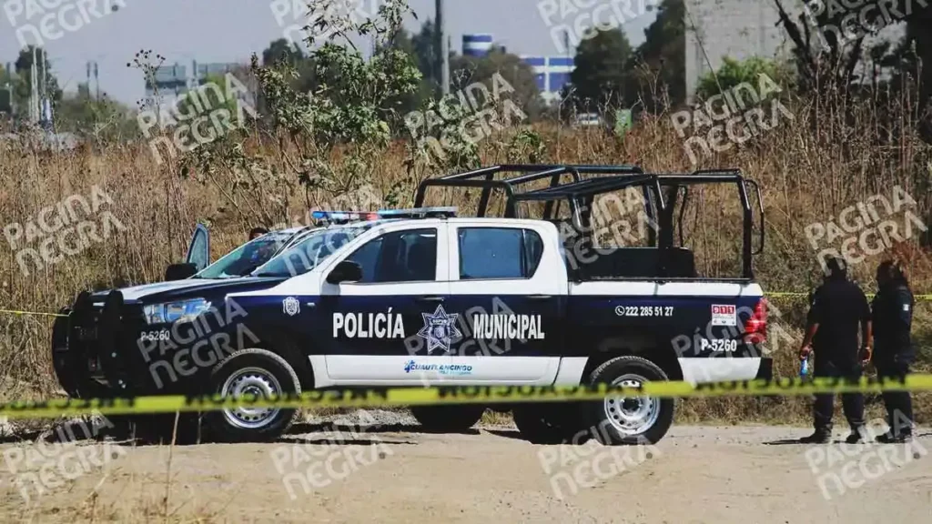 Abandonan cadáver con mensaje de amenaza en Cuautlancingo