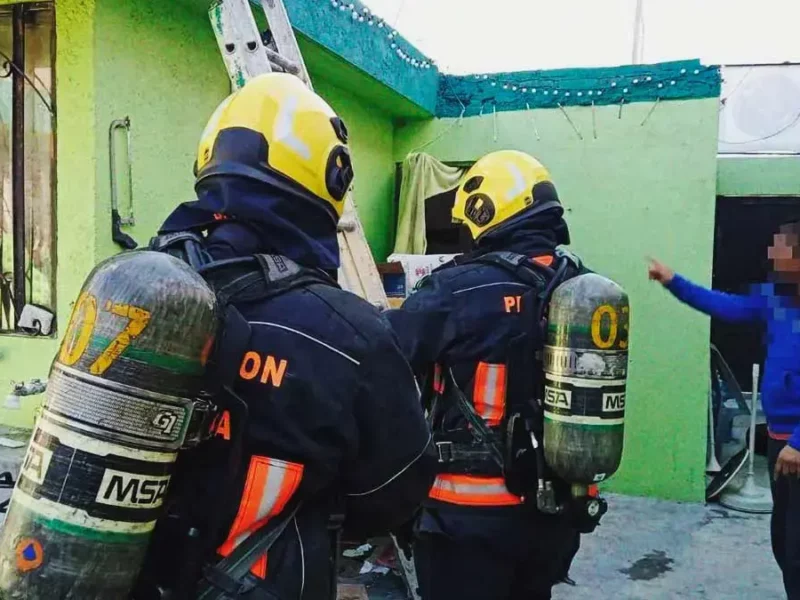 Acumulación de gas provocó una explosión al interior de una casa de La Libertad, Puebla