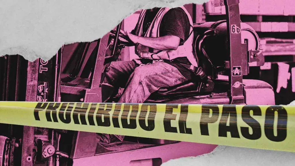 Trabajador murió prensado por un montacargas en Xonacatepec
