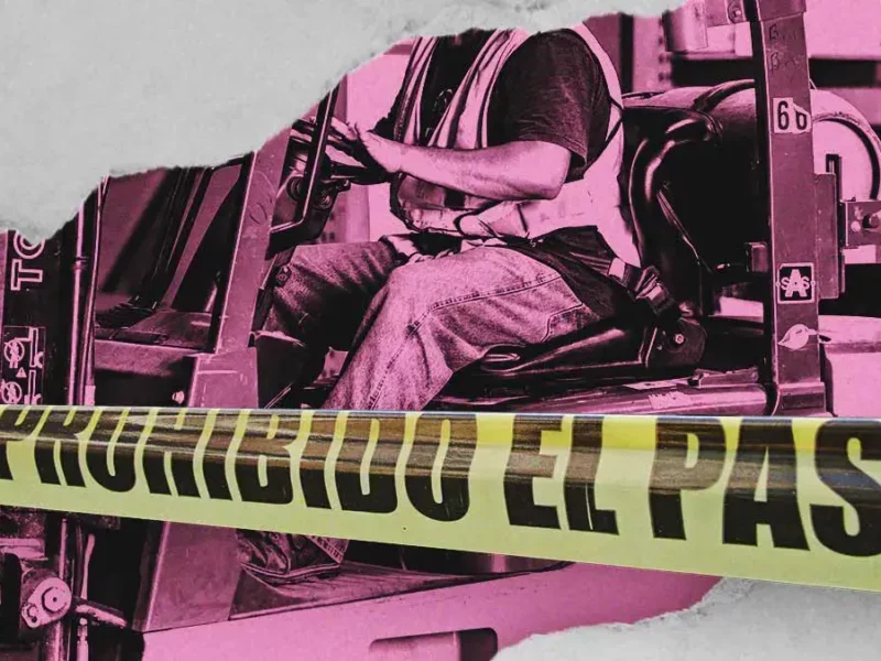 Trabajador murió prensado por un montacargas en Xonacatepec
