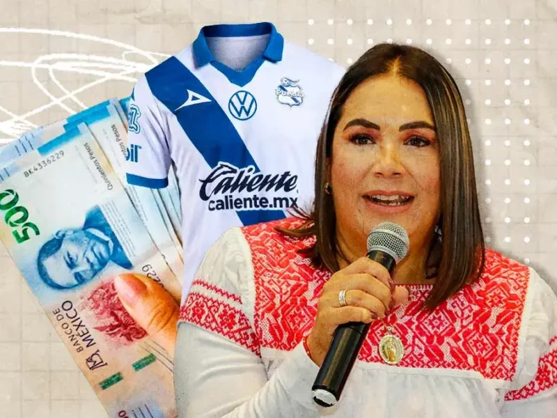 Martha Ornelas pagó 6.3 mdp por promoción del gobierno en playera del Club Puebla