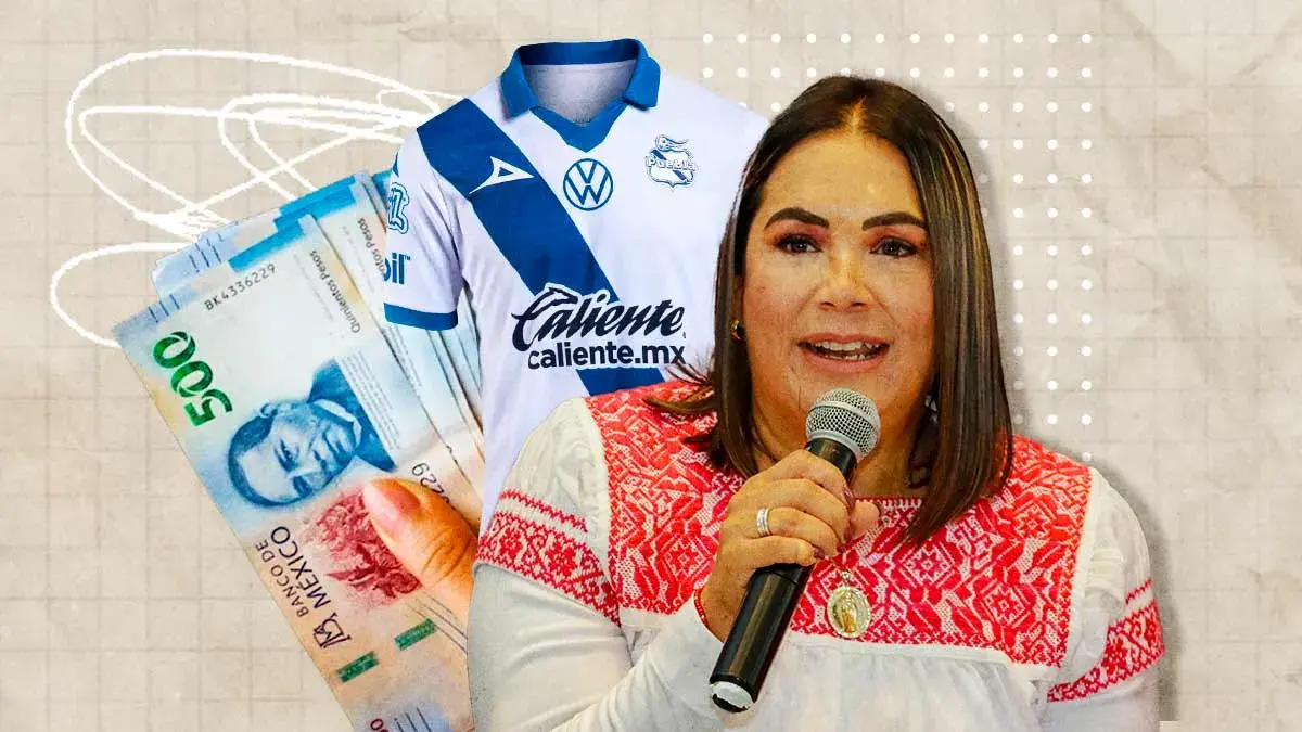 Martha Ornelas pagó 6.3 mdp por promoción del gobierno en playera del Club Puebla