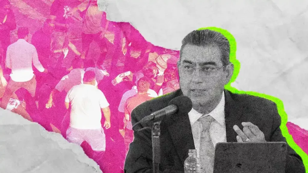 Sergio Salomón Céspedes condena violencia en manifestación de la Vía Atlixcáyotl
