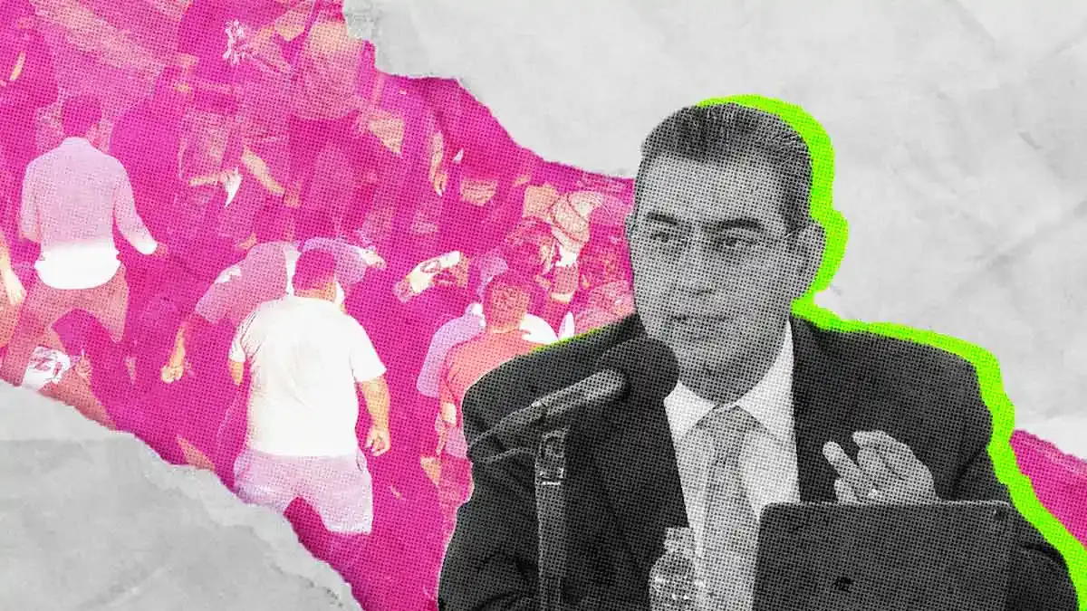 Sergio Salomón Céspedes condena violencia en manifestación de la Vía Atlixcáyotl