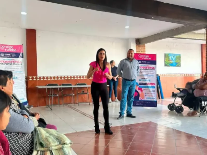 Secretaría para la igualdad sustantiva ofrece talleres de autodefensa
