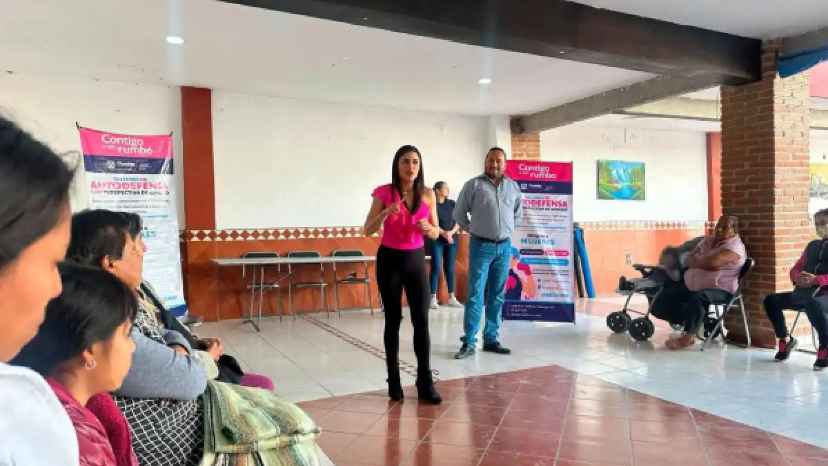 Secretaría para la igualdad sustantiva ofrece talleres de autodefensa