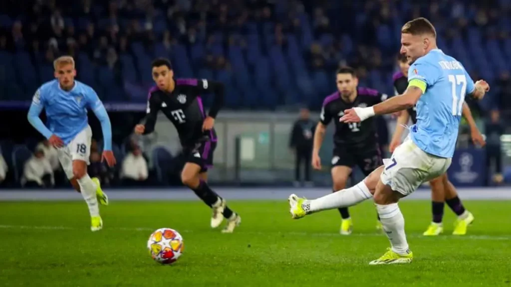 Lazio sorprende con triunfo sobre el Bayern en los octavos de Champions League