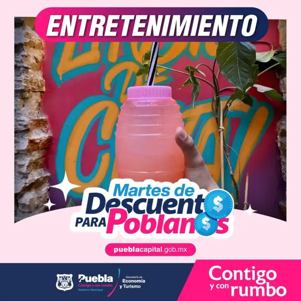Planifica, explora y comparte con el programa Martes de Descuento para Poblanos