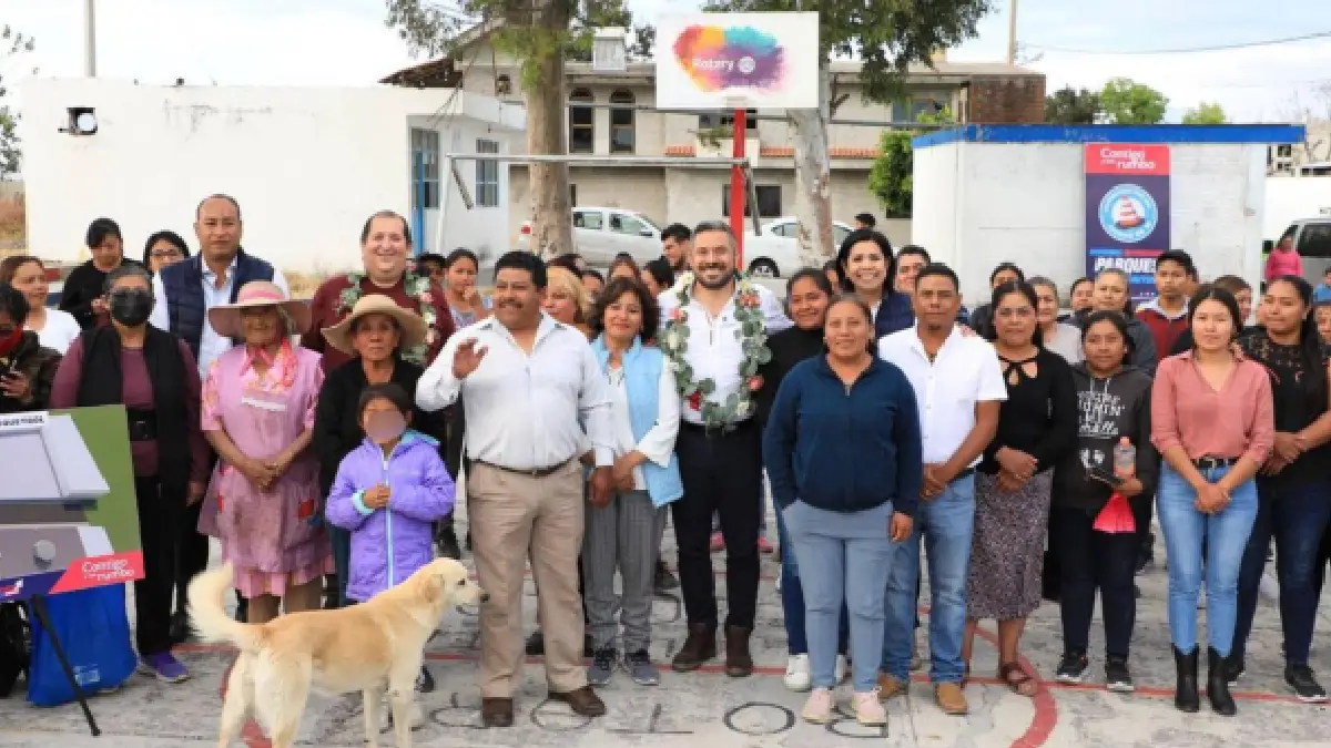 Ayuntamiento de Puebla lleva obra pública a Santa María Guadalupe Tecola