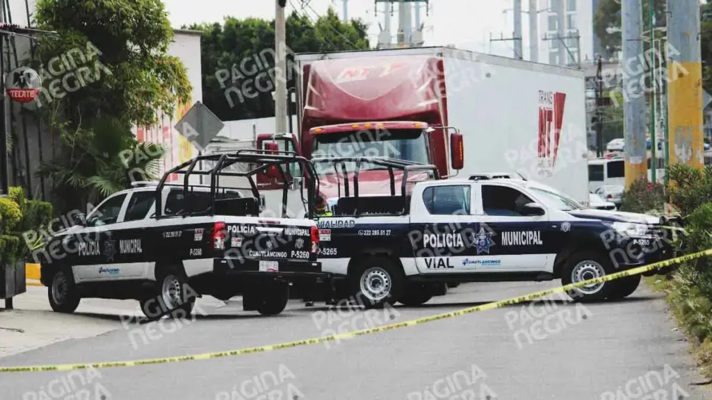 Transportista fue asesinado durante asalto en Parque Finsa de Cuautlancingo