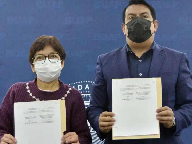 Con un aumento de 4 por ciento firma BUAP contratos colectivos de trabajo con SITBUAP y ASPABUAP