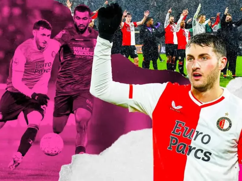Feyenoord derrota al Waalwijk en la Eredivisie; Santiago Giménez sigue sin anotar