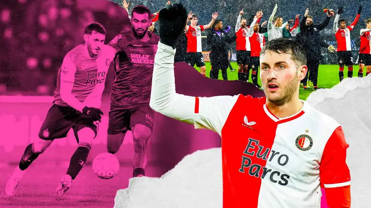 Feyenoord derrota al Waalwijk en la Eredivisie; Santiago Giménez sigue sin anotar