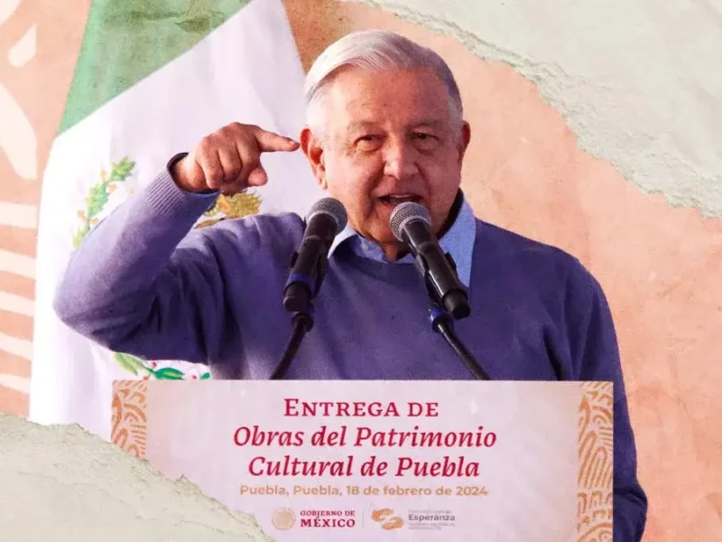 AMLO entrega rehabilitación de 100 iglesias de Puebla afectadas por el sismo del 2017