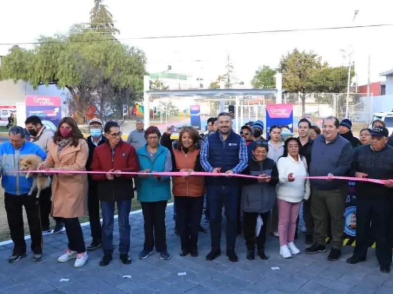 Ayuntamiento de Puebla regresa a la Popular Coatepec para entregar más espacios públicos