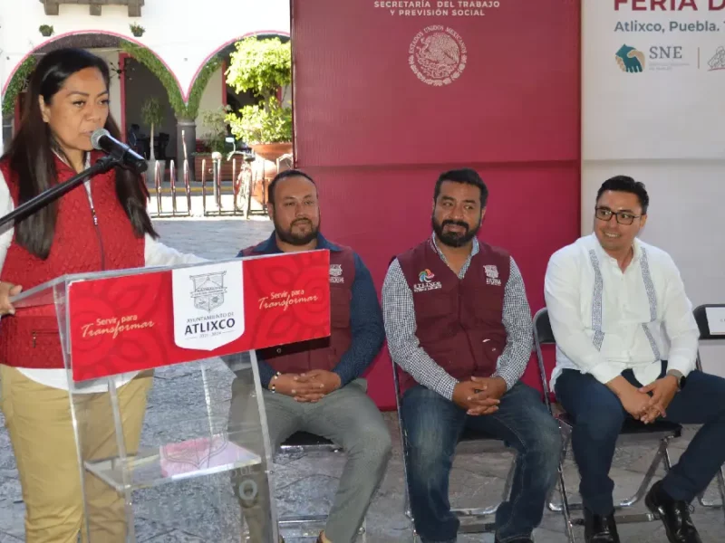 Atlixco alista Feria del Empleo 2024 para vincular a mujeres al campo laboral