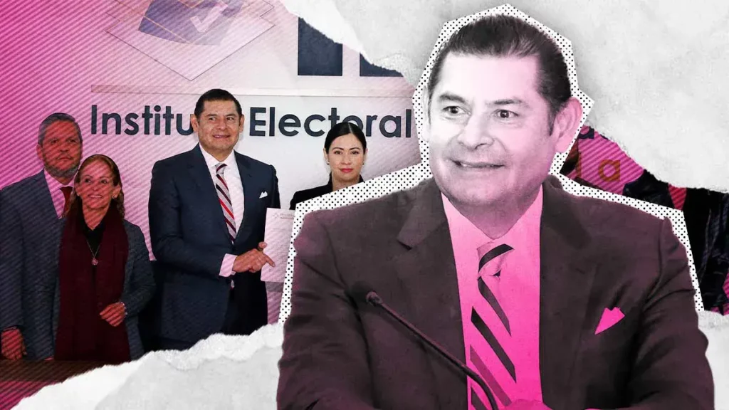 Alejandro Armenta registra su plataforma electoral ante el IEE