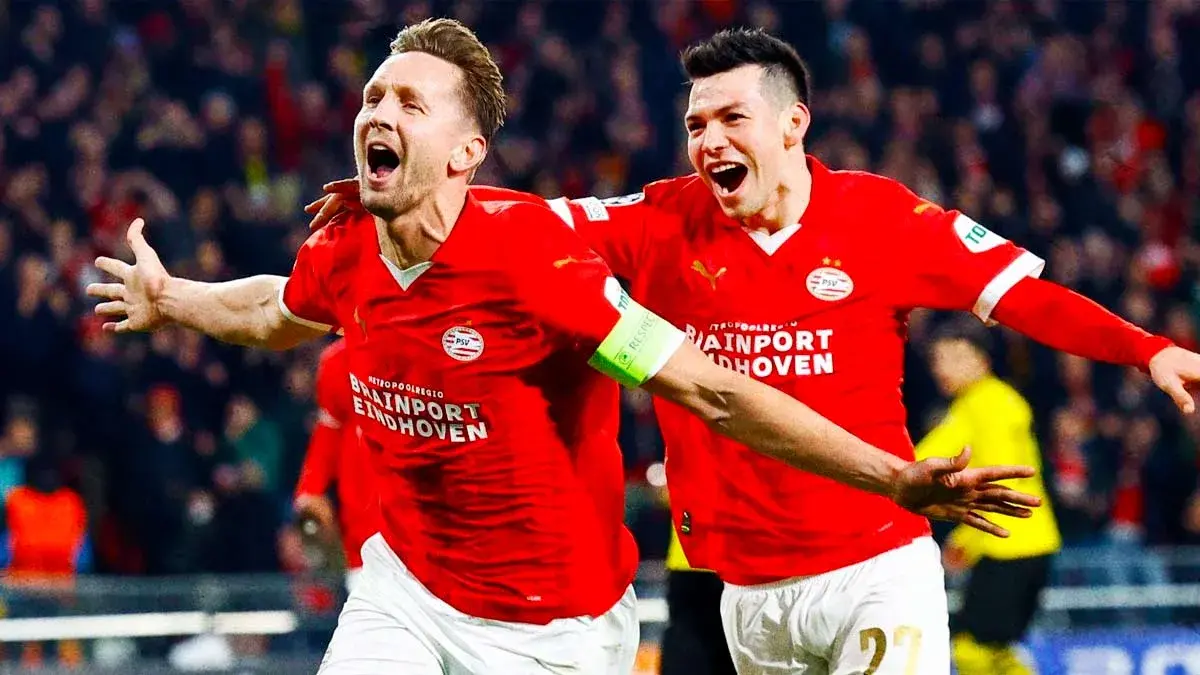 “Chucky” Lozano y el PSV empatan ante el Borussia Dortmund en la Champions League