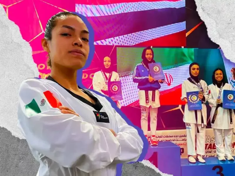 Claudia Romero consigue medalla de bronce en la Copa Presidente de Para Taekwondo 2024