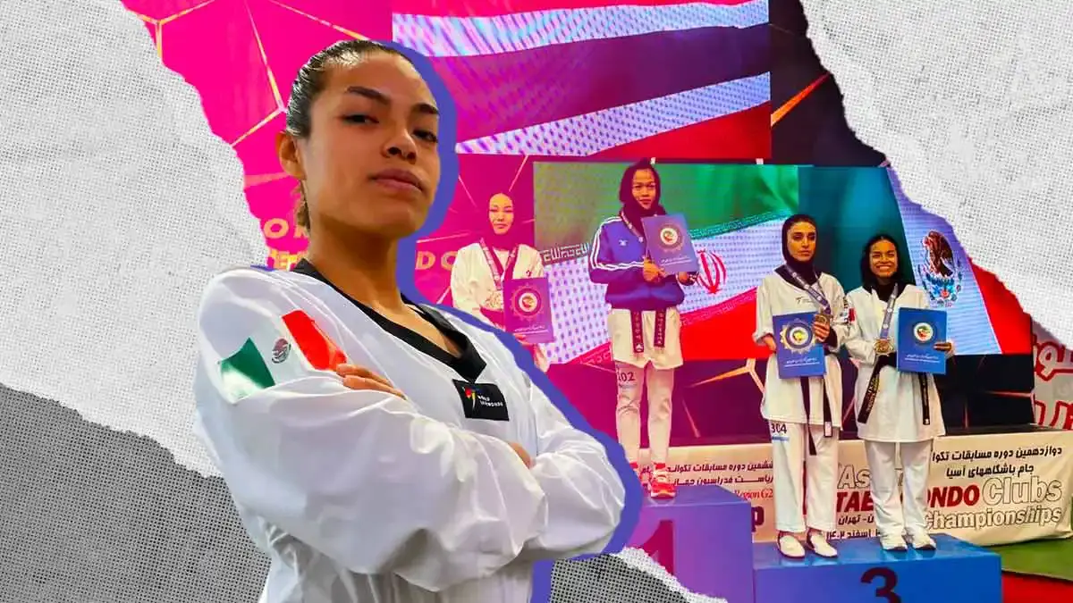 Claudia Romero consigue medalla de bronce en la Copa Presidente de Para Taekwondo 2024
