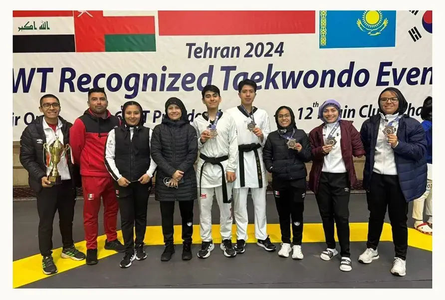 Claudia Romero consigue medalla de bronce en la Copa Presidente de Para Taekwondo 2024