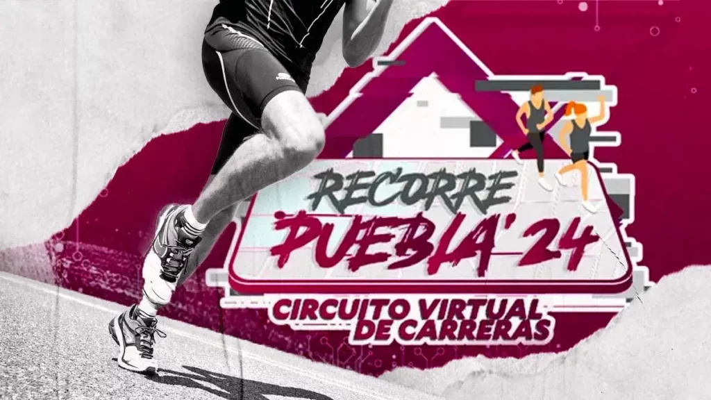 Conoce el calendario del serial atlético “Recorre Puebla 2024” de manera presencial