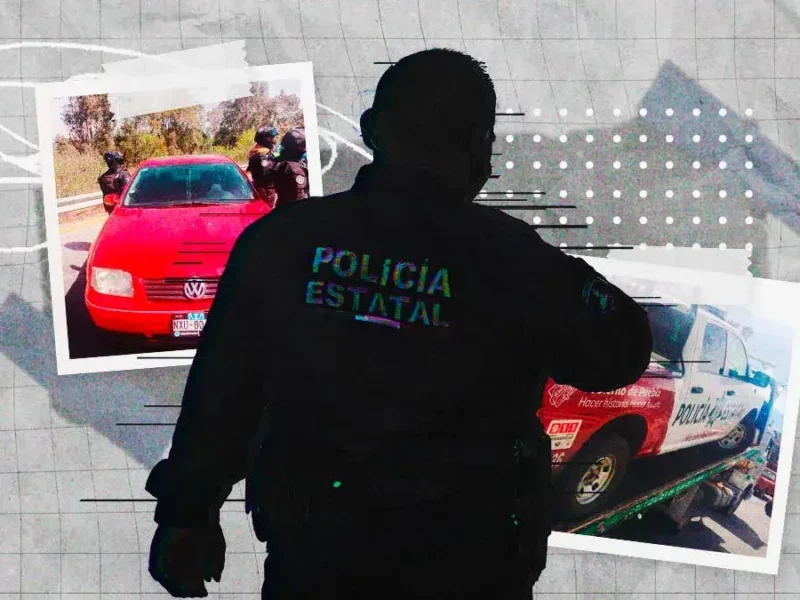 Policías estatales detenidos en Periférico Ecológico por robo de carga, están implicados en asesinatos de choferes
