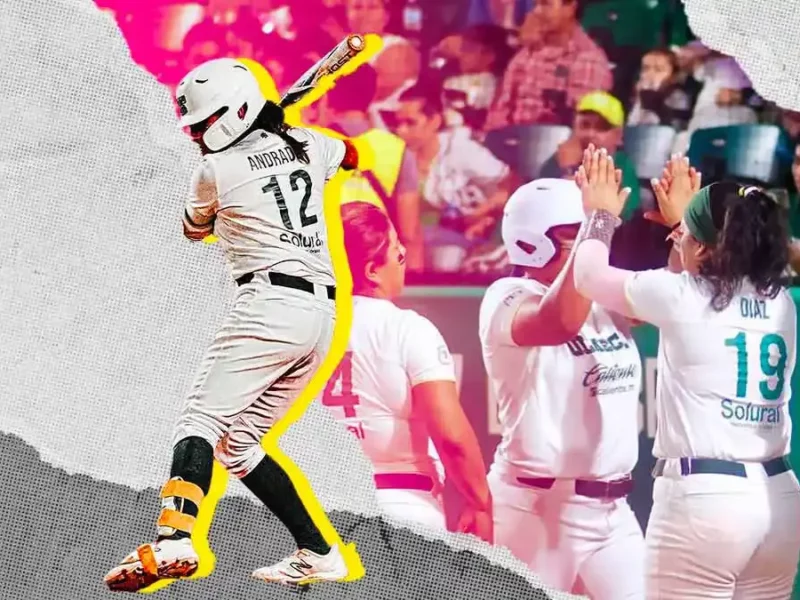 Narda Andrade, MVP del partido de Las Olmecas sobre El Águila en la LMS