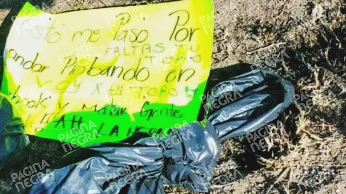 Dejan cadáver decapitado y con narcomensaje en Teotlancingo
