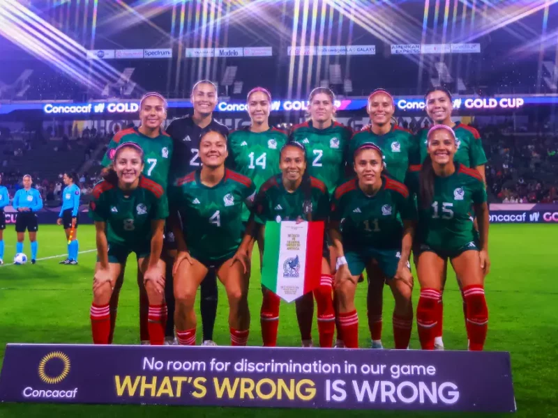 Selección Mexicana vence a Estados Unidos y avanza como líder en la Copa Oro W 
