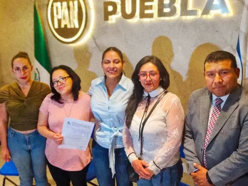 Lupita Cuautle se registra para contender por la candidatura del PAN a la presidencia de San Andrés Cholula