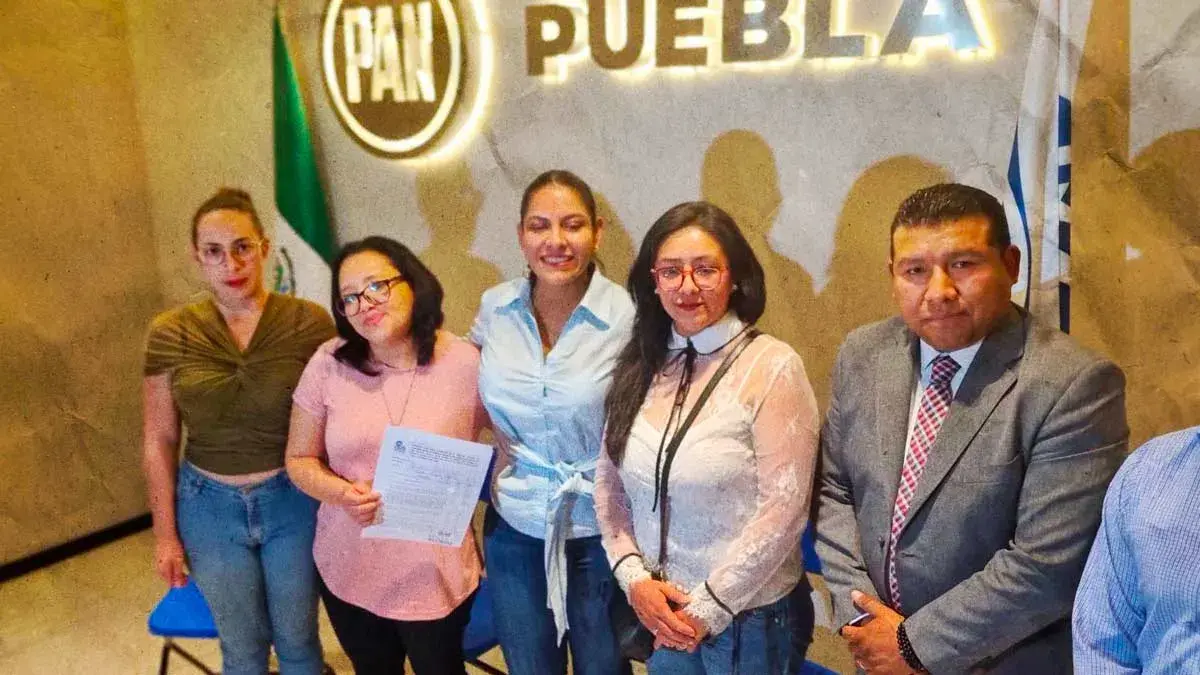 Lupita Cuautle se registra para contender por la candidatura del PAN a la presidencia de San Andrés Cholula