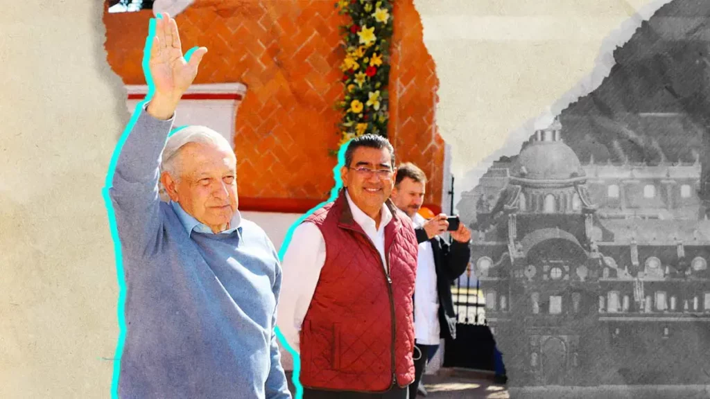 En Puebla, AMLO entrega obras del patrimonio cultural