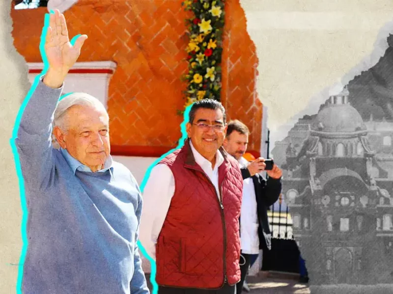 En Puebla, AMLO entrega obras del patrimonio cultural