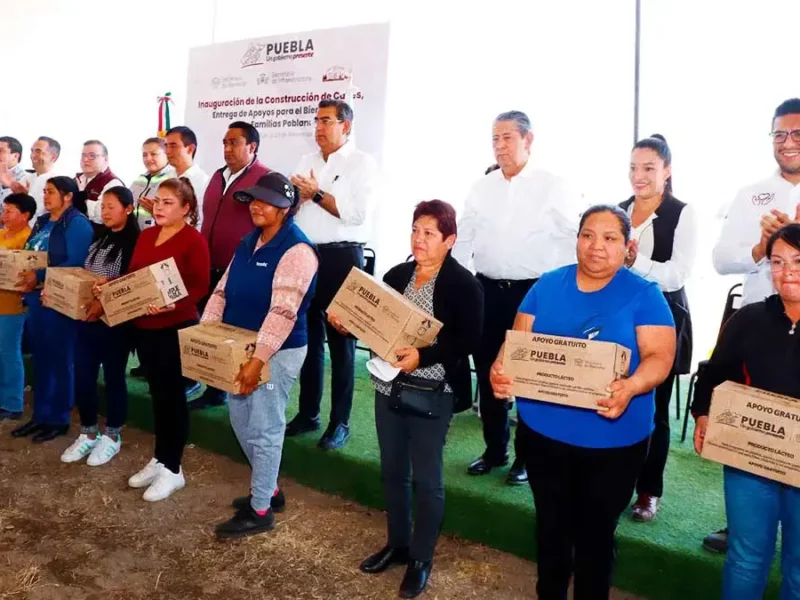 Gobierno estatal genera condiciones de igualdad en los 217 municipios de Puebla: Sergio Salomón