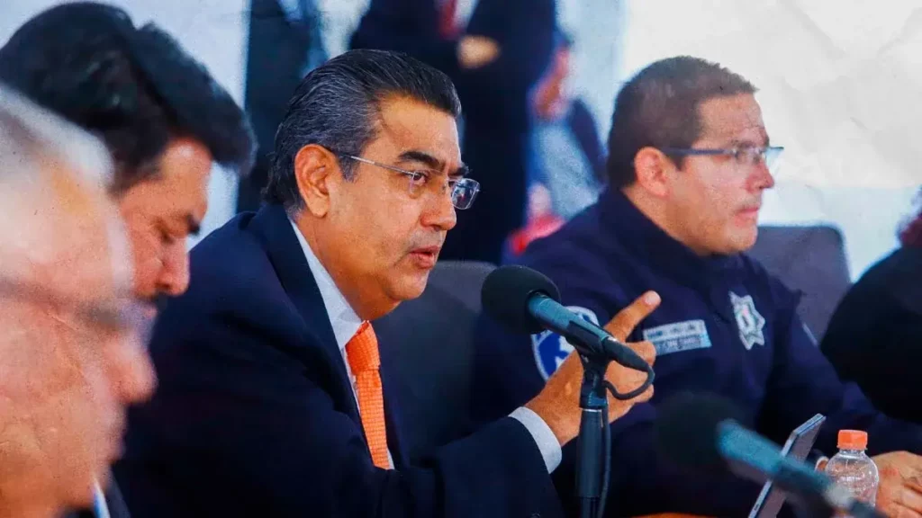 Garantizada en Puebla libre manifestación; actos de violencia son condenables: Sergio Salomón