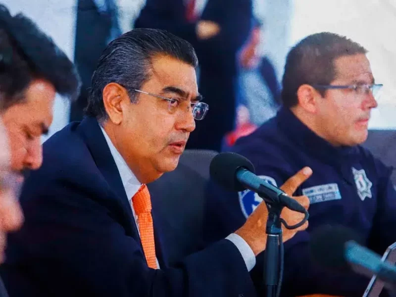 Garantizada en Puebla libre manifestación; actos de violencia son condenables: Sergio Salomón