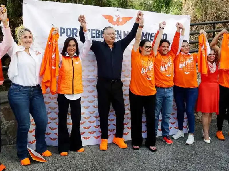 Candidatos a diputaciones federales de Movimiento Ciudadano Puebla, arrancan campaña