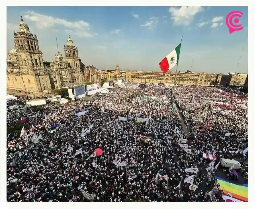 Claudia Sheinbaum arranca campaña con 100 propuestas de gobierno; Alejandro Armenta la acompañó